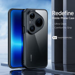 Dux Ducis för Huawei Pura 90s Pro Max 5G / Pura 90 Pro Max DUX DUCIS Aimo-serien PC + TPU genomskinligt bakstycke för mobil (REACH-certifiering)