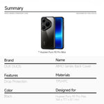 Dux Ducis för Huawei Pura 90s Pro Max 5G / Pura 90 Pro Max DUX DUCIS Aimo-serien PC + TPU genomskinligt bakstycke för mobil (REACH-certifiering)