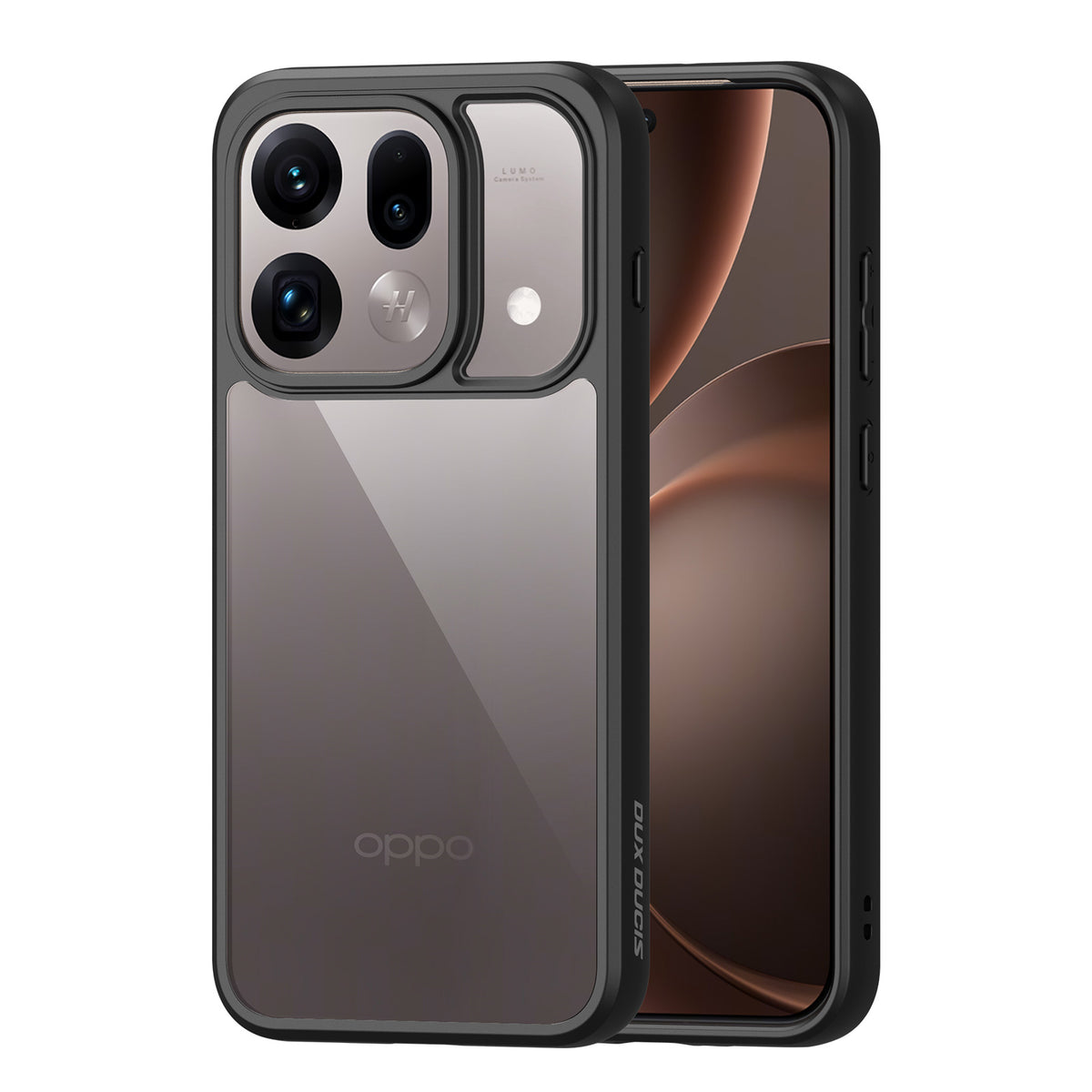 Dux Ducis för Oppo Find X9s Pro 5G DUX DUCIS Aimo-serien PC + TPU genomskinligt bakstycke för mobil (REACH-certifiering)