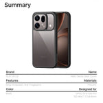 Dux Ducis för Oppo Find X9s Pro 5G DUX DUCIS Aimo-serien PC + TPU genomskinligt bakstycke för mobil (REACH-certifiering)