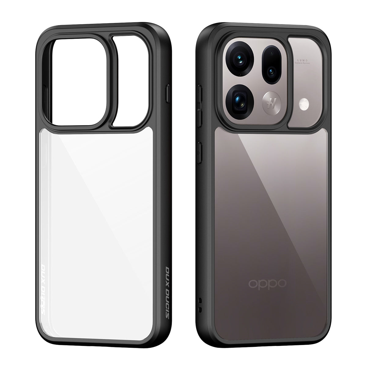 Dux Ducis för Oppo Find X9s Pro 5G DUX DUCIS Aimo-serien PC + TPU genomskinligt bakstycke för mobil (REACH-certifiering)