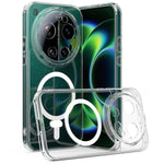 For Xiaomi 17 Ultra 5G Clear Phone Magnetic Case TPU + Acrylic Back Cover