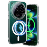 Xiaomi 17 Ultra 5G Genomskinligt Magnetiskt mobilskal TPU + Akryl Bakstycke