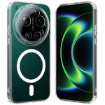 For Xiaomi 17 Ultra 5G Clear Phone Magnetic Case TPU + Acrylic Back Cover