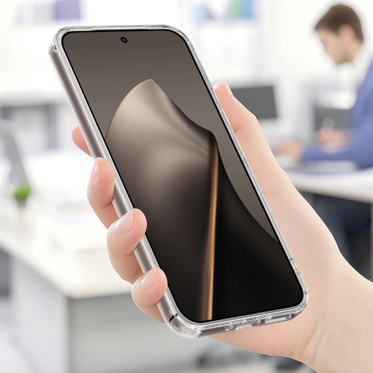 Xiaomi 17T Genomskinligt Magnetiskt mobilskal TPU + Akryl Bakstycke