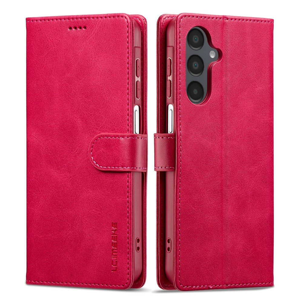 LC.IMEEKE För Samsung Galaxy A27 5G Plånboksfodral Kalvstruktur Läder mobilskal
