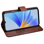 IDEWEI For Oppo A77s 4G Bump Proof PU Leather Flip Stand Wallet Cover Crazy Horse Texture Phone Protective Case