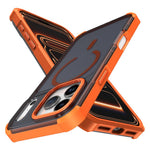 For iPhone 17 Pro Magnetic Case Electroplated Frame Skin-touch TPU+PC Phone Cover