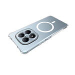 WANLONFENG for Xiaomi Redmi Note 15 4G (Global) TM1 Series 2.0mm Magnetic Case Clear TPU Phone Back Cover