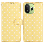 For OnePlus 15T 5G Leather Case Polka Dot Pattern Wallet Stand Folio Phone Cover