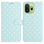 For OnePlus 15T 5G Leather Case Polka Dot Pattern Wallet Stand Folio Phone Cover