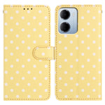 For Xiaomi Redmi 15a 5G Leather Case Polka Dot Pattern Wallet Stand Folio Phone Cover
