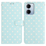 For Xiaomi Redmi 15a 5G Leather Case Polka Dot Pattern Wallet Stand Folio Phone Cover