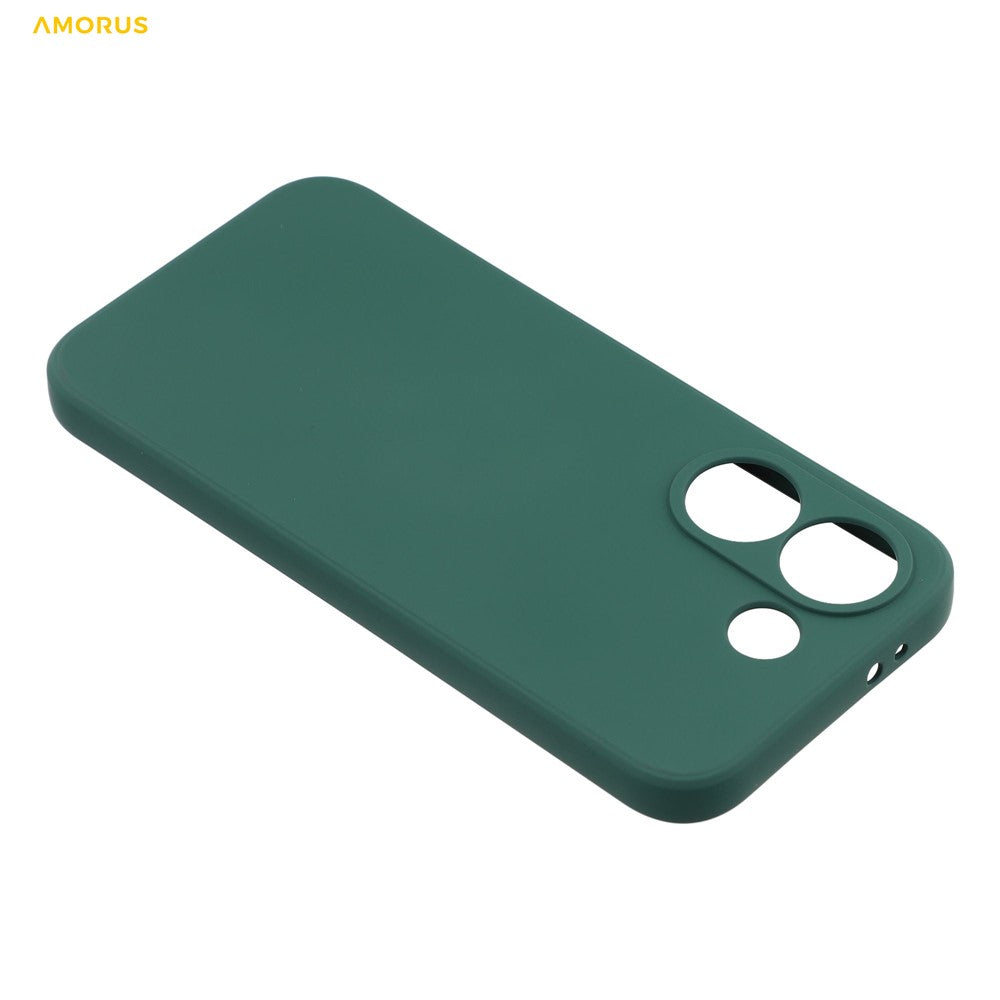 AMORUS For Xiaomi Redmi Turbo 5 5G Case Precise Cutouts TPU Fiber Lining Shockproof Phone Cover