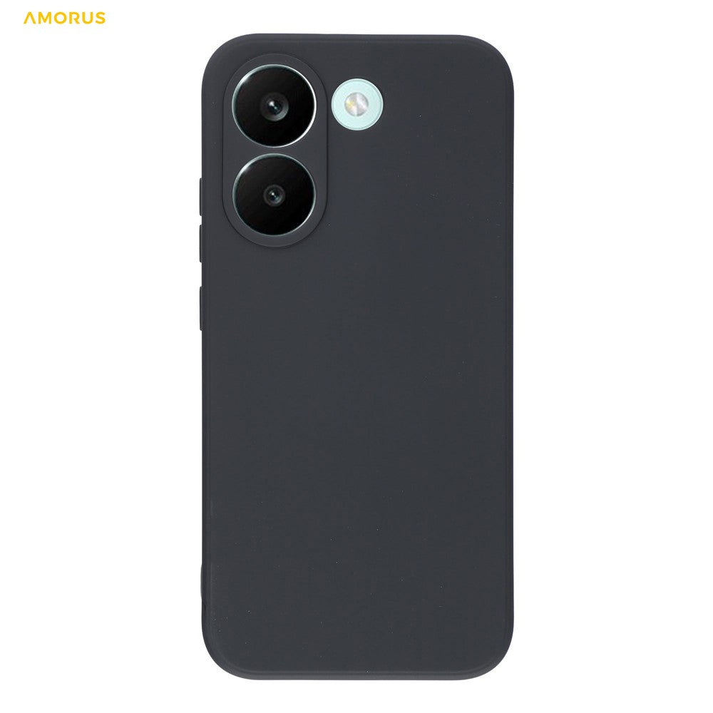 AMORUS For Xiaomi Redmi Turbo 5 5G Case Precise Cutouts TPU Fiber Lining Shockproof Phone Cover
