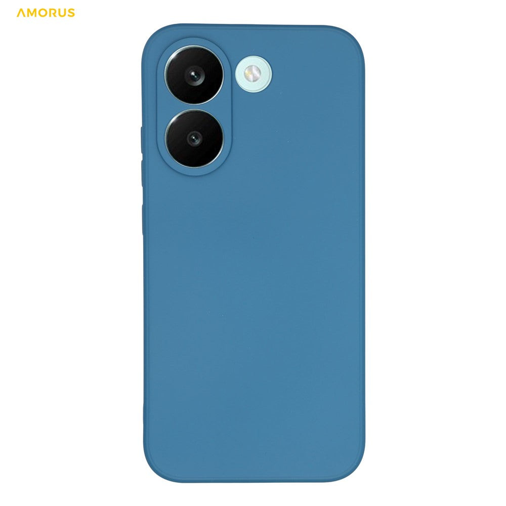 AMORUS For Xiaomi Redmi Turbo 5 5G Case Precise Cutouts TPU Fiber Lining Shockproof Phone Cover