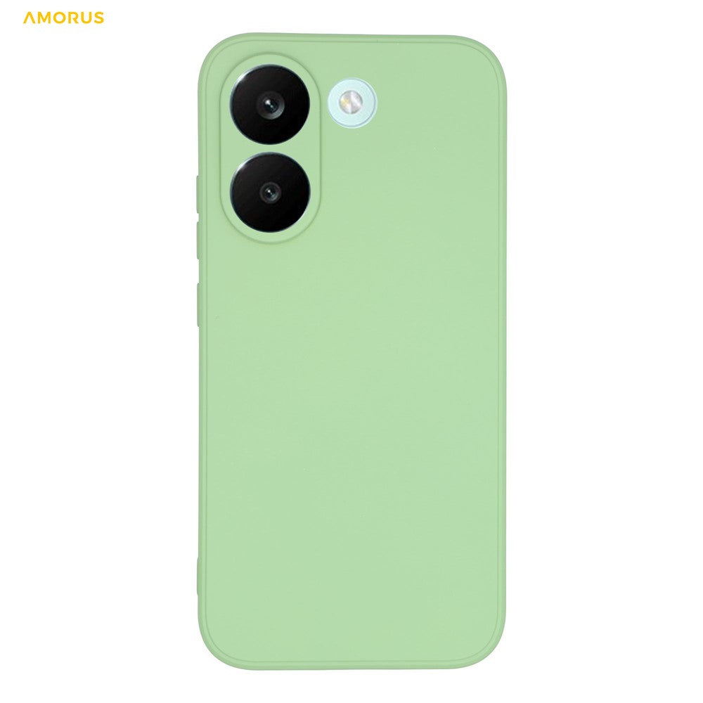 AMORUS For Xiaomi Redmi Turbo 5 5G Case Precise Cutouts TPU Fiber Lining Shockproof Phone Cover