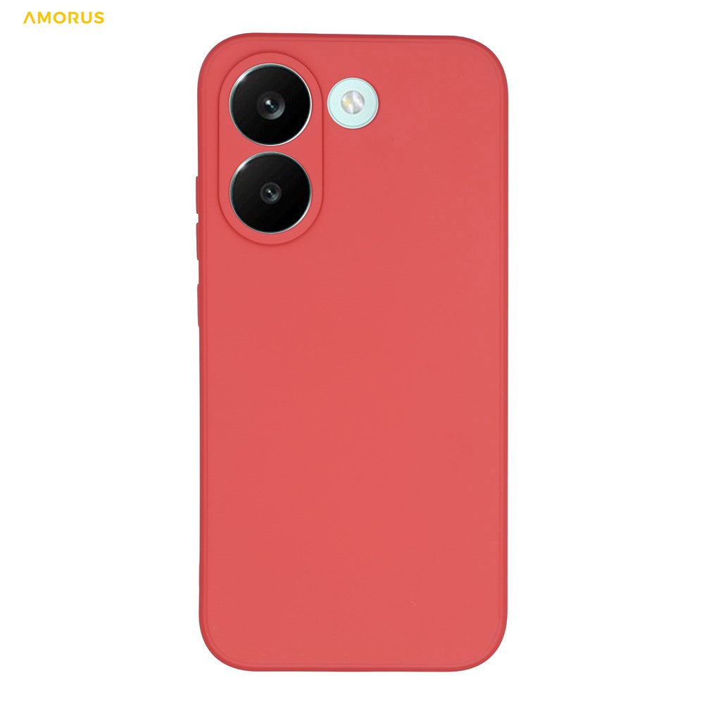 AMORUS For Xiaomi Redmi Turbo 5 5G Case Precise Cutouts TPU Fiber Lining Shockproof Phone Cover