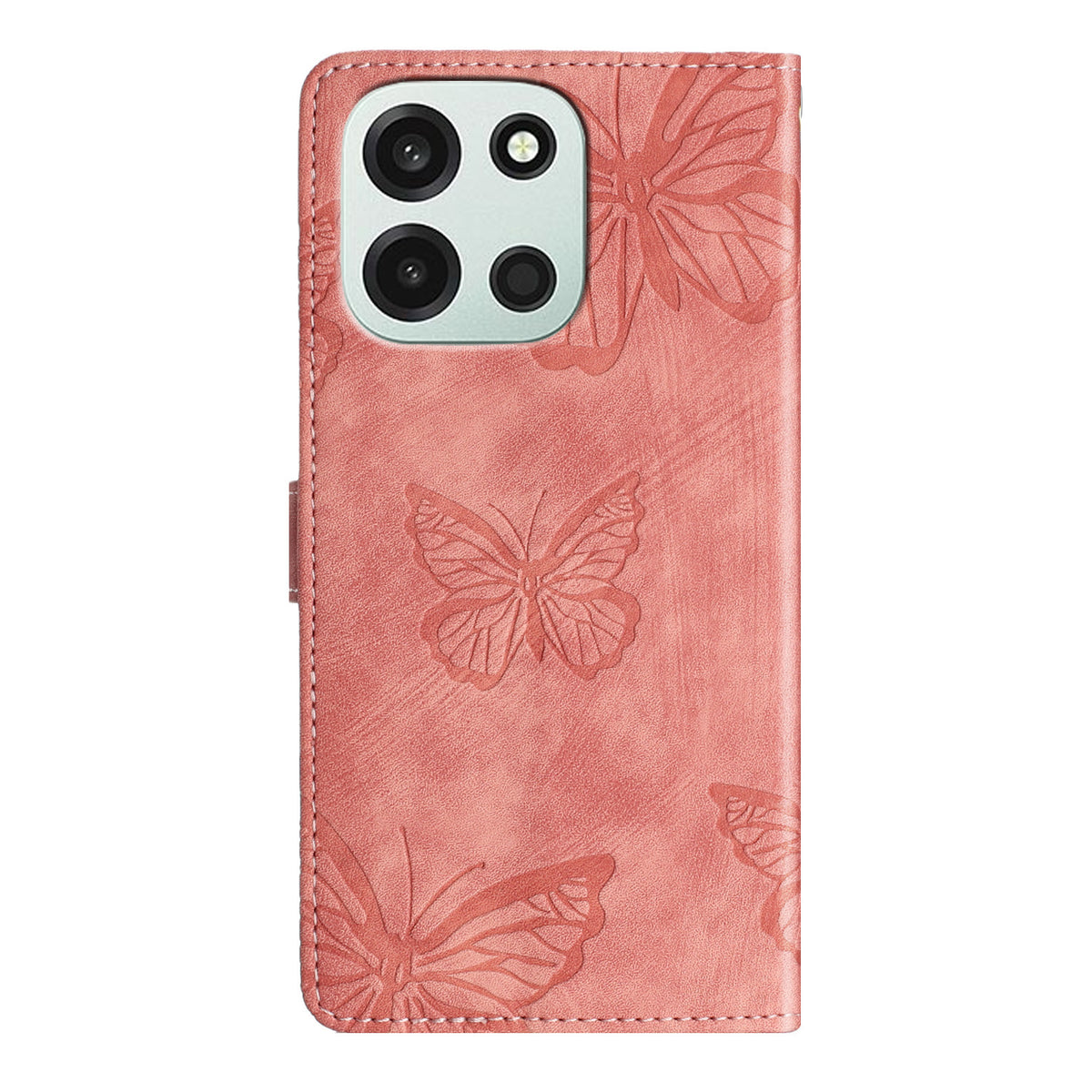OnePlus Nord 6 5G / Turbo 6V 5G / Turbo 6 5G-skal, fjärilsdesign, fällbart läderfodral, hud-touch