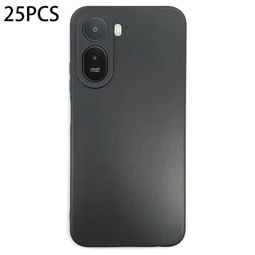 25Pcs For Xiaomi Poco C85x 5G / Redmi A7 Pro 4G (171.56mm) / Redmi A7 Pro 5G Case 1.2mm TPU Matte Phone Cover
