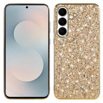 Til Samsung Galaxy A57 5G Etui Elektroplettering TPU + PC Funklende Glitter Telefon Bagcover