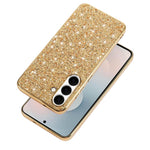 Til Samsung Galaxy A57 5G Etui Elektroplettering TPU + PC Funklende Glitter Telefon Bagcover