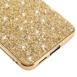 Til Samsung Galaxy A57 5G Etui Elektroplettering TPU + PC Funklende Glitter Telefon Bagcover