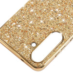 Til Samsung Galaxy A57 5G Etui Elektroplettering TPU + PC Funklende Glitter Telefon Bagcover