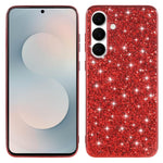 Til Samsung Galaxy A57 5G Etui Elektroplettering TPU + PC Funklende Glitter Telefon Bagcover