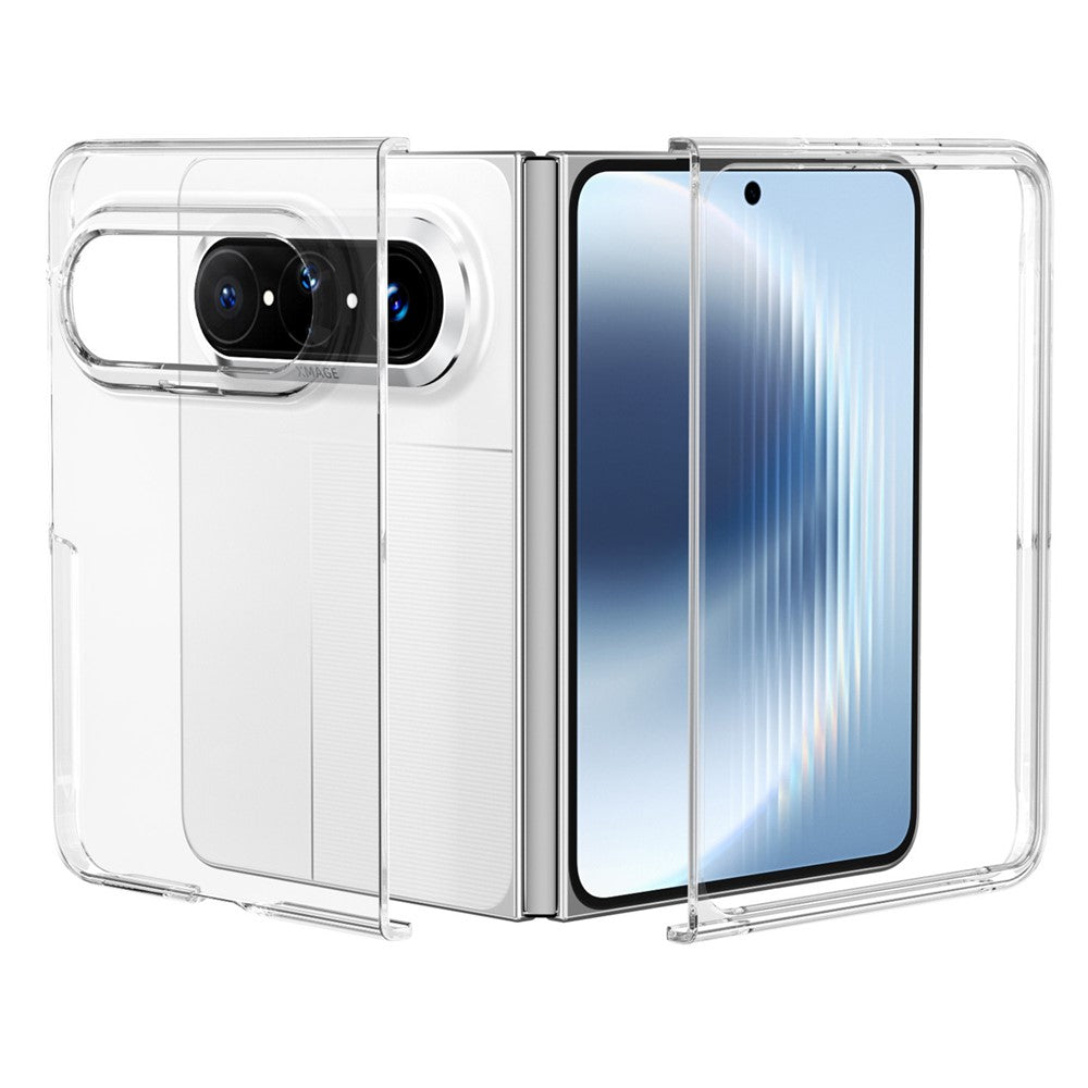 Huawei Pura X Max Genomskinligt Skal Anti-Drop Hårt PC mobilskal