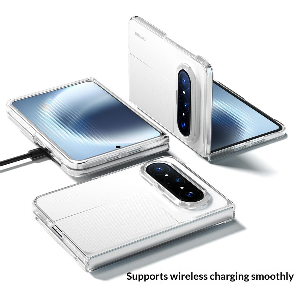 For Huawei Pura X Max Clear Case Anti-Drop Hard PC Phone Cover