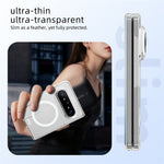 ABEEL For Huawei Pura X Max Magnetic Case Clear PC Anti Scratch Phone Cover