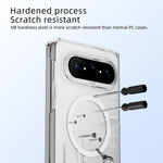 ABEEL For Huawei Pura X Max Magnetic Case Clear PC Anti Scratch Phone Cover