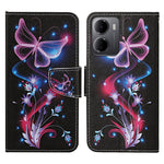 For Xiaomi Redmi 15a 5G Case Pattern Printing Protective Leather Folio Phone Cover with Wrist Strap