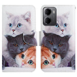 For Xiaomi Redmi 15a 5G Case Pattern Printing Protective Leather Folio Phone Cover with Wrist Strap