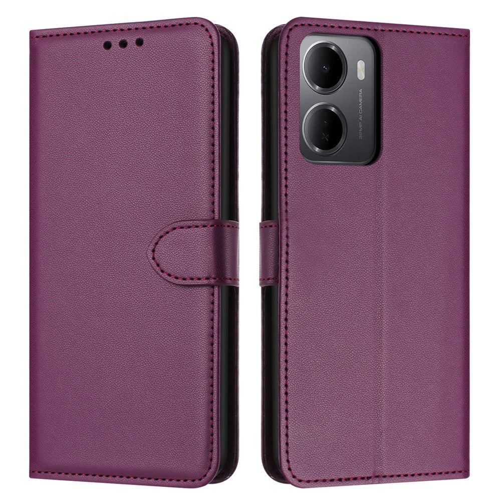 For Xiaomi Redmi 15a 5G Case Stand Wallet Leather Phone Cover with Strap