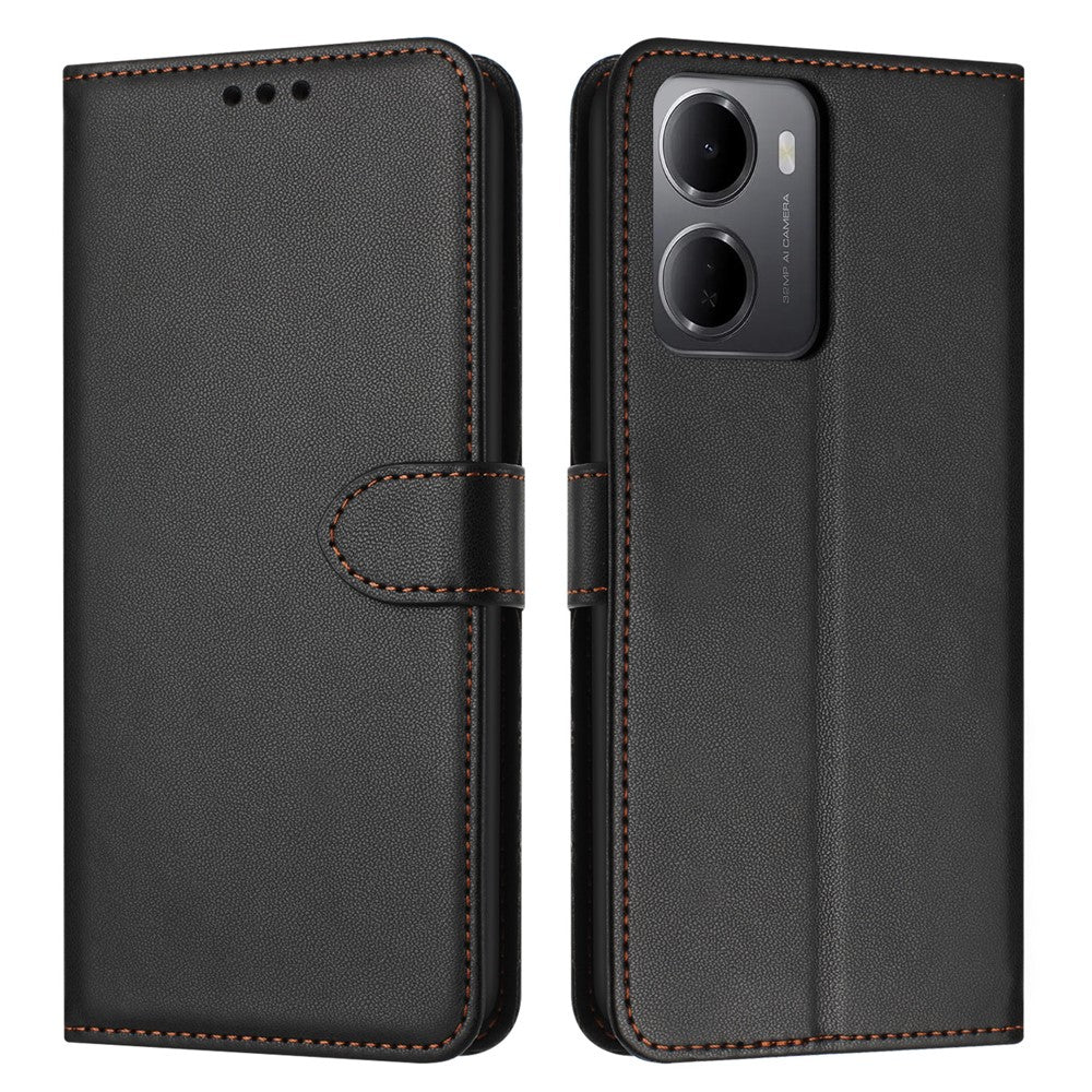 For Xiaomi Redmi 15a 5G Case Stand Wallet Leather Phone Cover with Strap