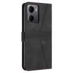 For Xiaomi Redmi 15a 5G Case Triangle Imprinted Anti-Scratch PU Leather Phone Wallet Cover