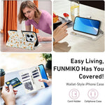 Leather Case For Xiaomi Redmi Note 14 5G  /  Poco M7 Pro 5G Rhombic Floral Pattern Zipper Wallet Phone Cover with Wrist Strap   /   Shoulder Strap
