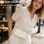 Leather Case For Xiaomi Redmi Note 14 5G  /  Poco M7 Pro 5G Rhombic Floral Pattern Zipper Wallet Phone Cover with Wrist Strap   /   Shoulder Strap