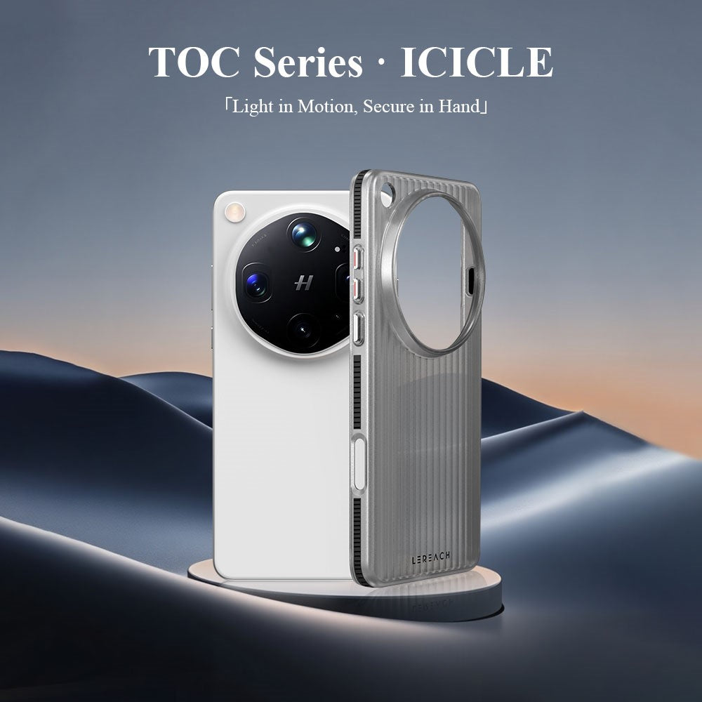LEREACH TOC Series for Oppo Find X9 Ultra 5G Case Flowing Grid PC Phone Cover