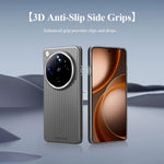 LEREACH TOC Series for Oppo Find X9 Ultra 5G Case Flowing Grid PC Phone Cover