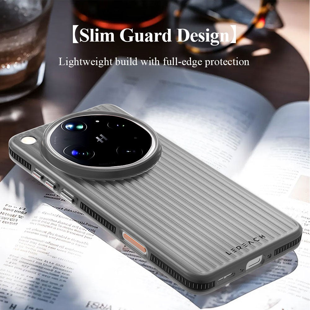 LEREACH TOC Series for Oppo Find X9 Ultra 5G Case Flowing Grid PC Phone Cover