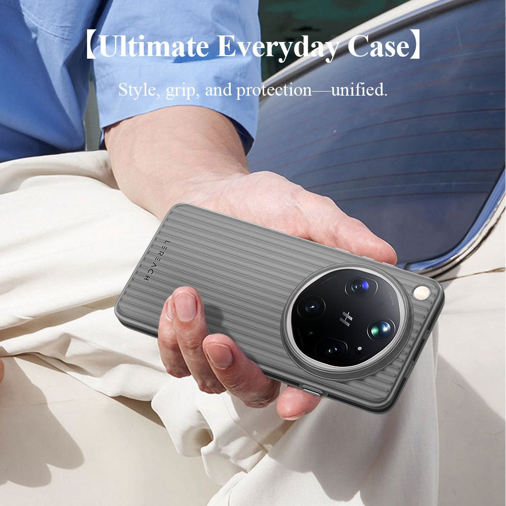 LEREACH TOC Series for Oppo Find X9 Ultra 5G Case Flowing Grid PC Phone Cover