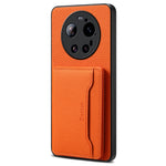 DENIOR D30 magnetisk cover til Xiaomi 17 Ultra 5G med aftagelig kortholder, støttefunktion og bagside i litchitekstureret læder