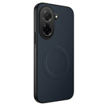 WANLONFENG til Xiaomi Redmi A5 NFC (EU) (173,45 mm), magnetisk TQ-serieetui med kulfiberstruktur, PC TPU-mobilcover