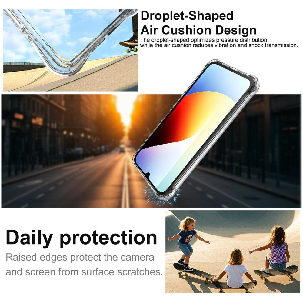 IMAK For Xiaomi Redmi 15a 5G Case TPU Phone Cover Airbag Shockproof Protection