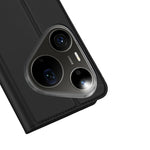 DUX DUCIS för Huawei Pura 90s Pro Max / Pura 90 Pro Max-skal Skin Pro-serien Läder Stativfodral Korthållare