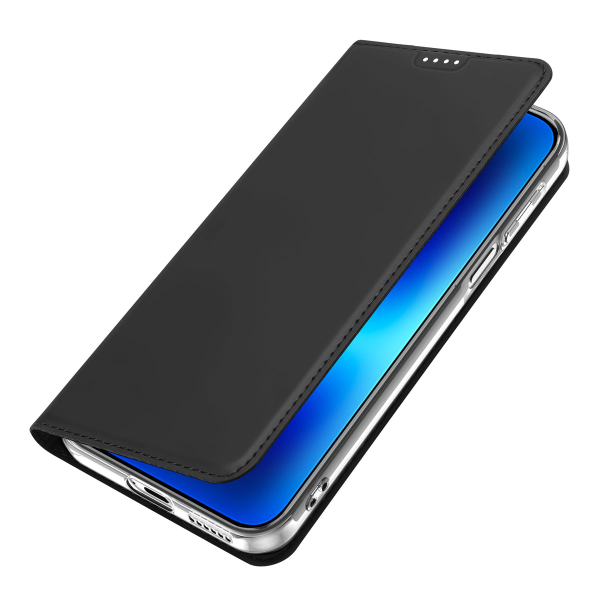DUX DUCIS-cover til Huawei Pura 90s Pro / Pura 90 Pro, Skin Pro-serien, lædercover med stativ og kortholder