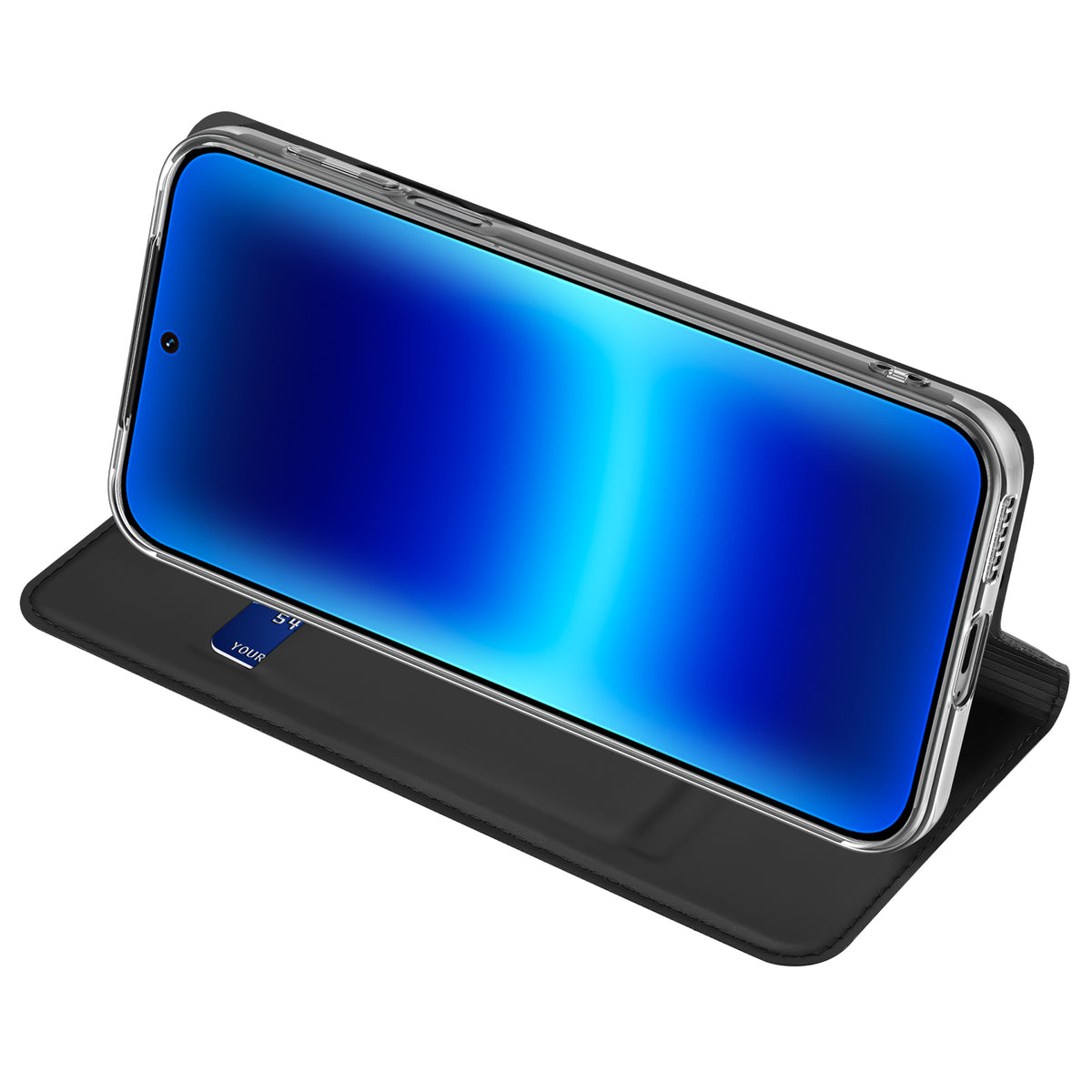 DUX DUCIS-cover til Huawei Pura 90s Pro / Pura 90 Pro, Skin Pro-serien, lædercover med stativ og kortholder